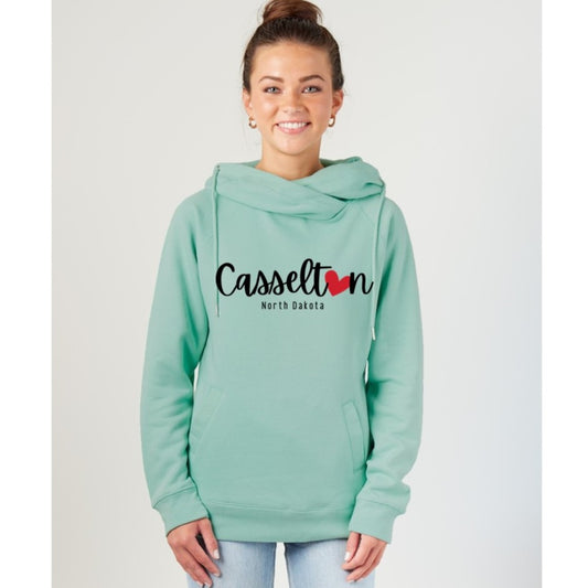 Casselton - Ladies Hooded Sweatshirt