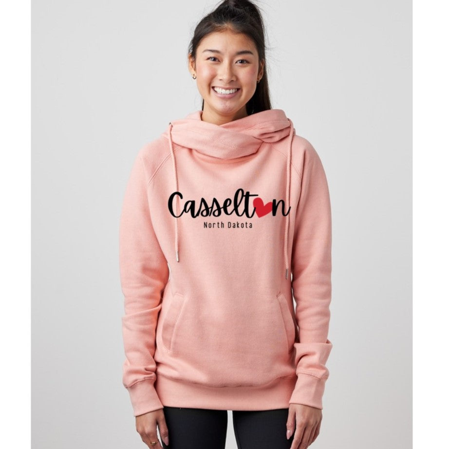 Casselton - Ladies Hooded Sweatshirt