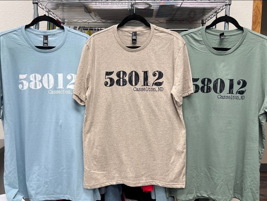 58012 - Casselton, ND T-Shirt