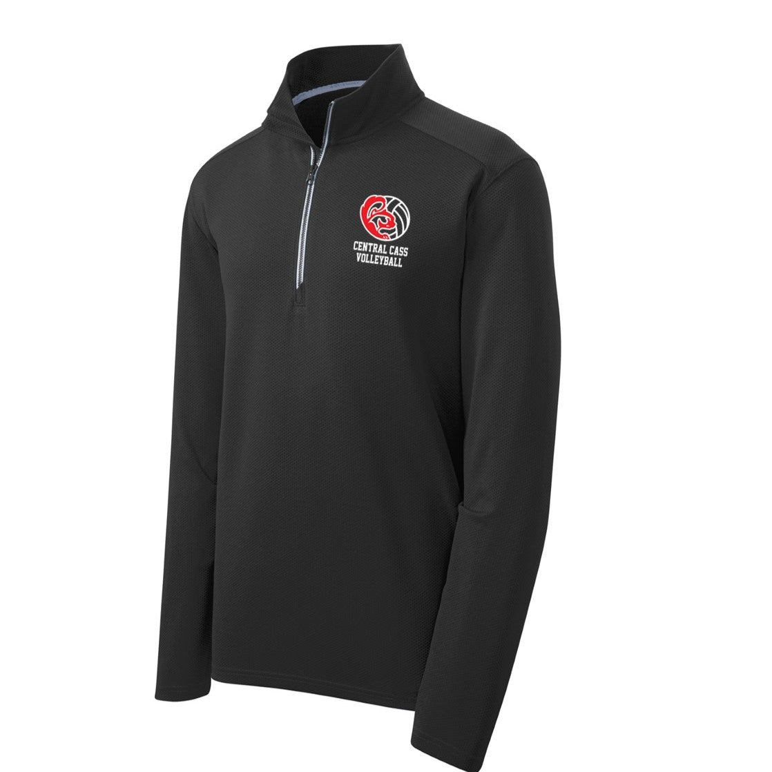 Volleyball Textured 1/4 Zip - Ladies & Mens